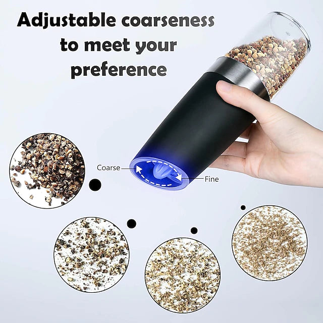 ✨Automatic Electric Gravity Salt & Pepper Grinder🌿