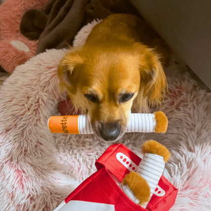 🐶DoggyCigar🚬: Interactive Squeaky Teething Toy