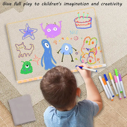 ✨ Illuminate Creativity with the Kids LED Writing Board – Fun, Learning, and Glow in One! 🖍️