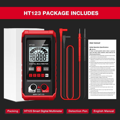 Smart Digital Multimeter – Safe, Accurate, and Effortless! ⚡🔧