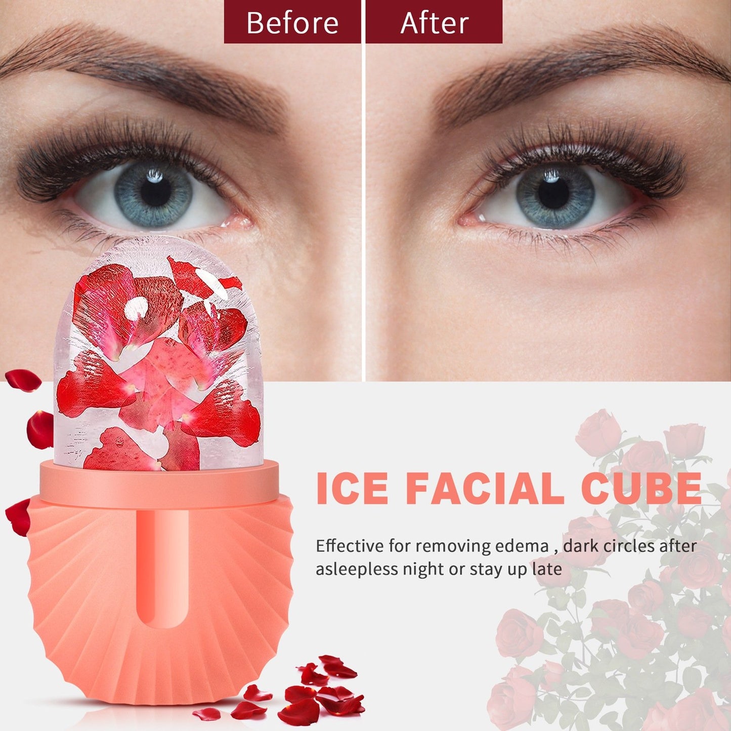 ❄️Refresh Your Skin with the Facial Ice Roller✨