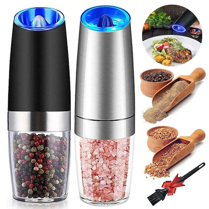 ✨Automatic Electric Gravity Salt & Pepper Grinder🌿