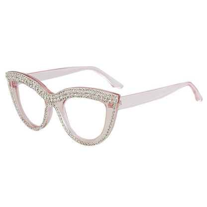 Fashion Diamond Cat-Eye Reading Glasses/Sunglasses👓