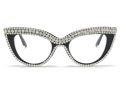 Fashion Diamond Cat-Eye Reading Glasses/Sunglasses👓