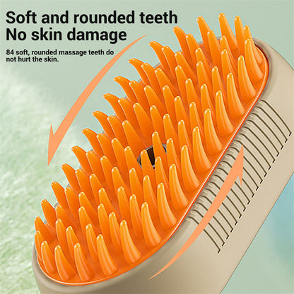 ✨Ultimate Pet Fur Grooming Steam Brush🧴