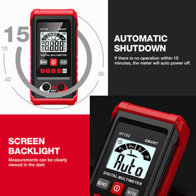 Smart Digital Multimeter – Safe, Accurate, and Effortless! ⚡🔧