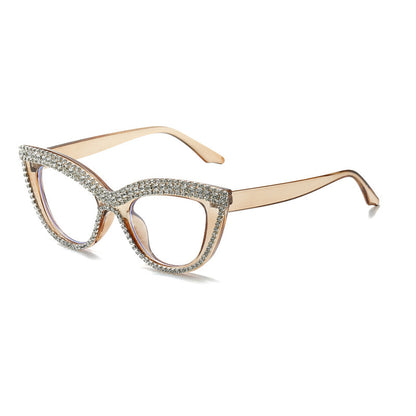 Fashion Diamond Cat-Eye Reading Glasses/Sunglasses👓