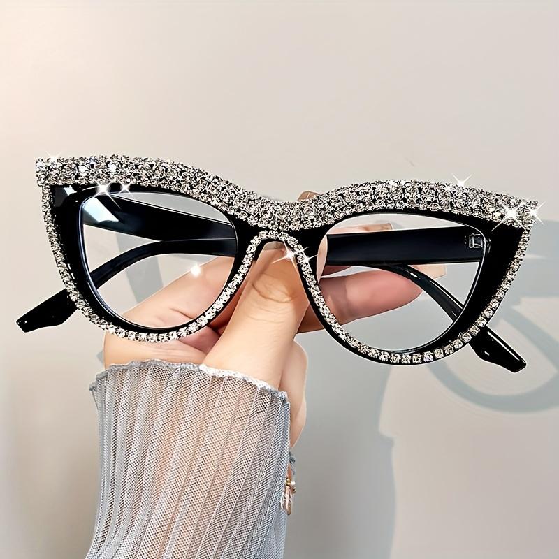 Fashion Diamond Cat-Eye Reading Glasses/Sunglasses👓