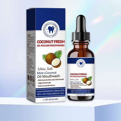 🎉Pre-Black Friday Deals 50% Off Coconut Fresh Oil-Pulling Mouthwash