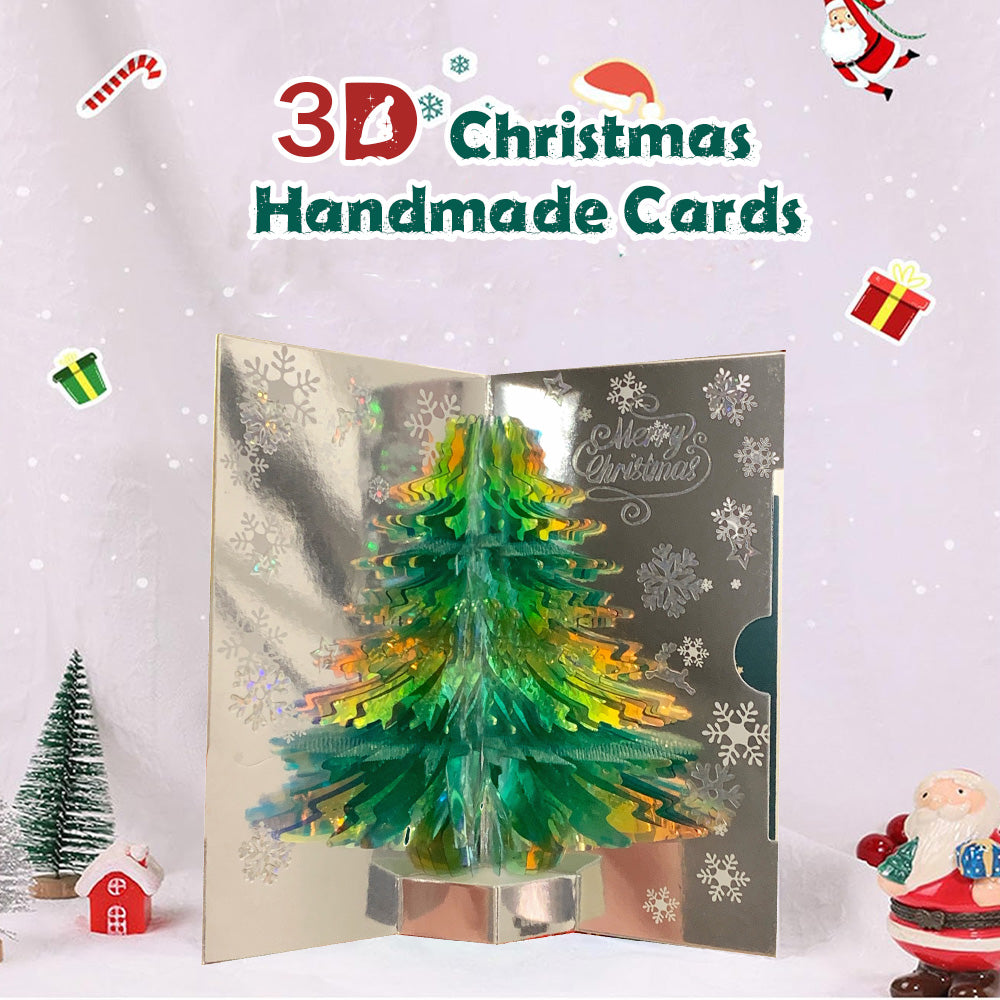 🎁Christmas Gift🔥 Hot Sale: 40% OFF - 🎄 3D Handmade Christmas Cards