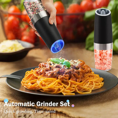 ✨Automatic Electric Gravity Salt & Pepper Grinder🌿