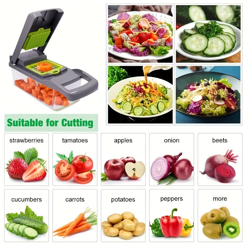 🥬15 In 1 Multifunctional Vegetable Chopper🥕