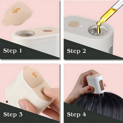 GlowHair 5-in-1 Red Light Therapy & Scalp Massager for Healthier, Fuller Hair✨💇‍♀️