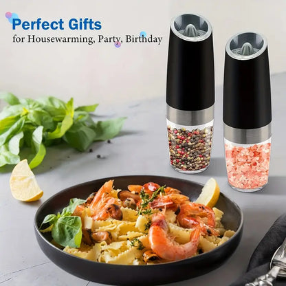 ✨Automatic Electric Gravity Salt & Pepper Grinder🌿