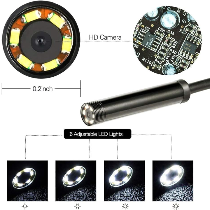 💥Black Friday Deals: Up to 50% Off!~Deep View Mini Endoscope Camera for Industrial & Automotive Inspection