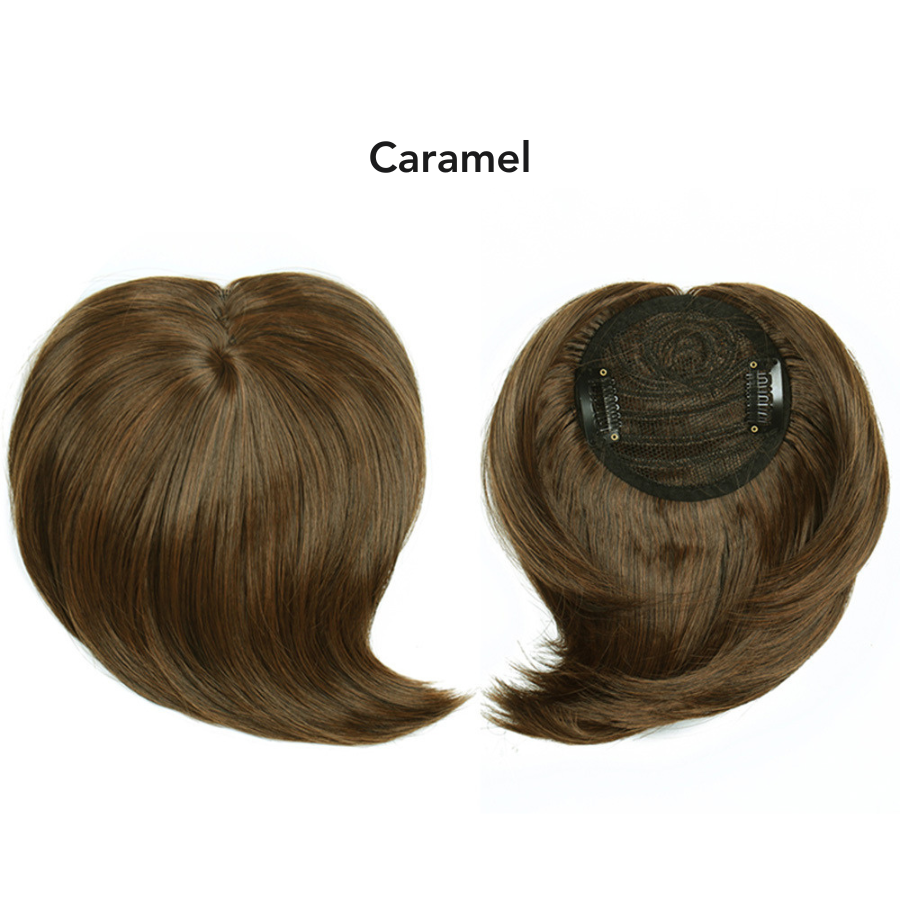 ✨Natural Clip-In Hair Topper for Thinning and Postpartum Hair Loss💇‍♀️