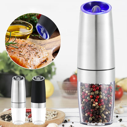 ✨Automatic Electric Gravity Salt & Pepper Grinder🌿