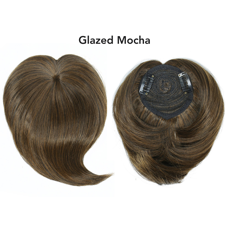 ✨Natural Clip-In Hair Topper for Thinning and Postpartum Hair Loss💇‍♀️