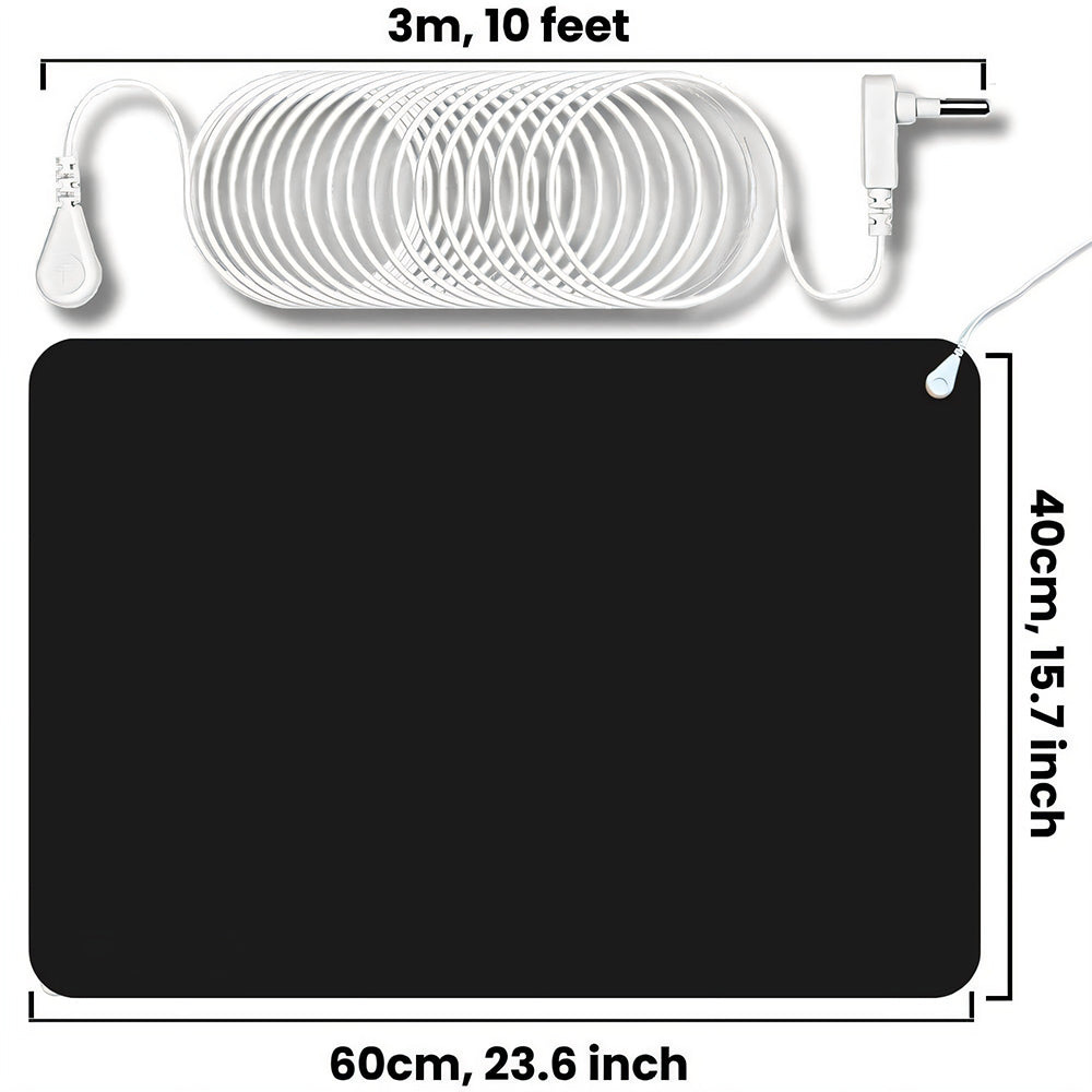 🔋Natural Grounding Healing Electrons Mat🌱