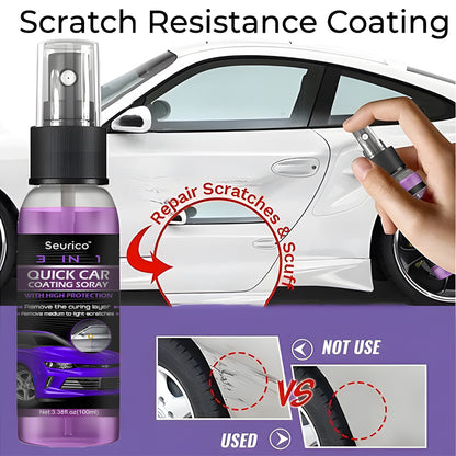 🔥Seurico™ 3-in-1 Quick Car Coating Spray with High Protection