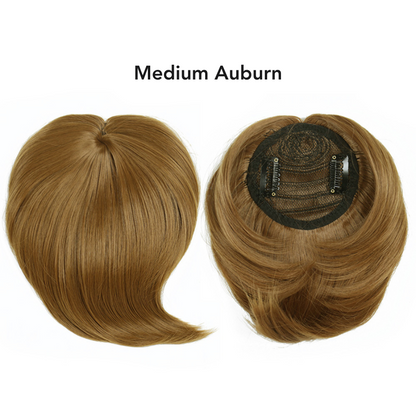 ✨Natural Clip-In Hair Topper for Thinning and Postpartum Hair Loss💇‍♀️