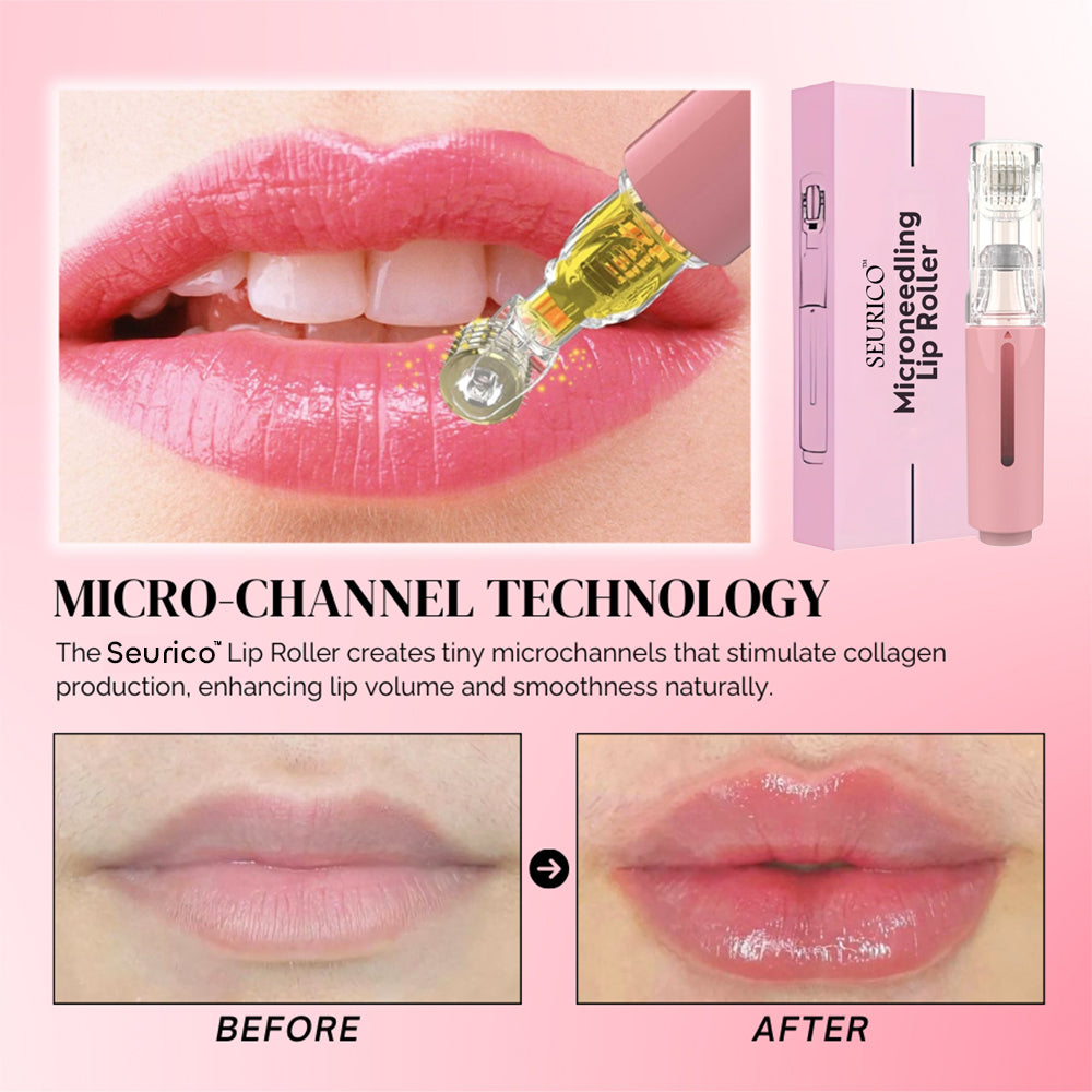 ✨MicroneedIing Lip Roller | At Home Lip Plumping Tool💄💋