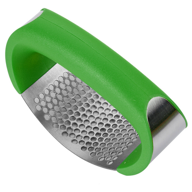 Premium Stainless Steel Garlic Press – Effortless Crushing and Mincing