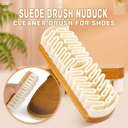 ✨ Ultimate Suede & Nubuck Cleaner: Magic Brush for Spotless Shoes👟✨