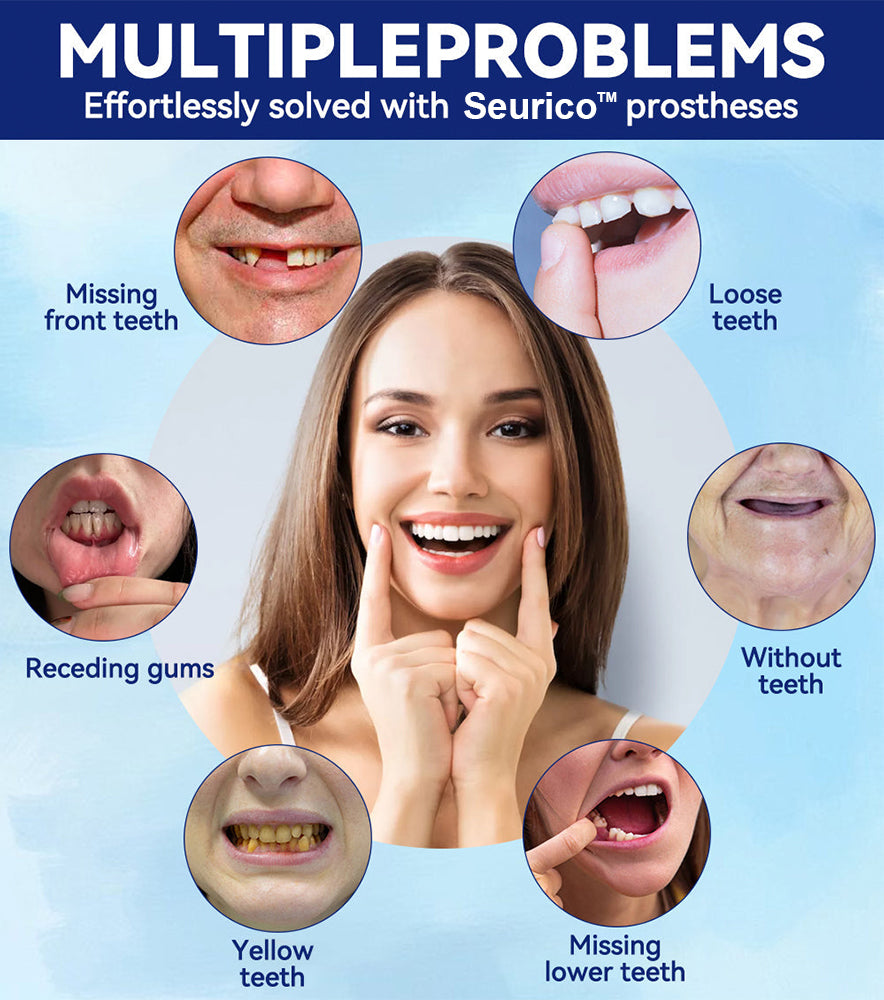 [Official Brand Store] Seurico™ Silicone Reline Denture Set
