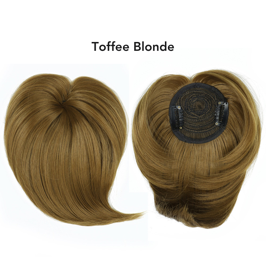 ✨Natural Clip-In Hair Topper for Thinning and Postpartum Hair Loss💇‍♀️