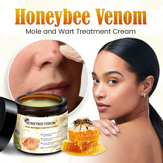 🎉Pre-Black Friday Deals 50% Off Honeybee Venom Mole and Wart Cream