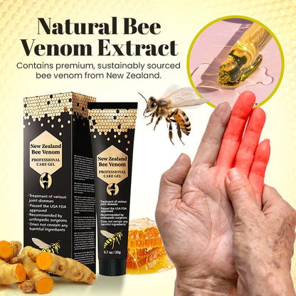 🎉Pre-Black Friday Deals 50% Off Bee Venom Professional Care Gel Reducing joint swelling, pain, stiffness, redness, warmth, soreness, and joint fatigue