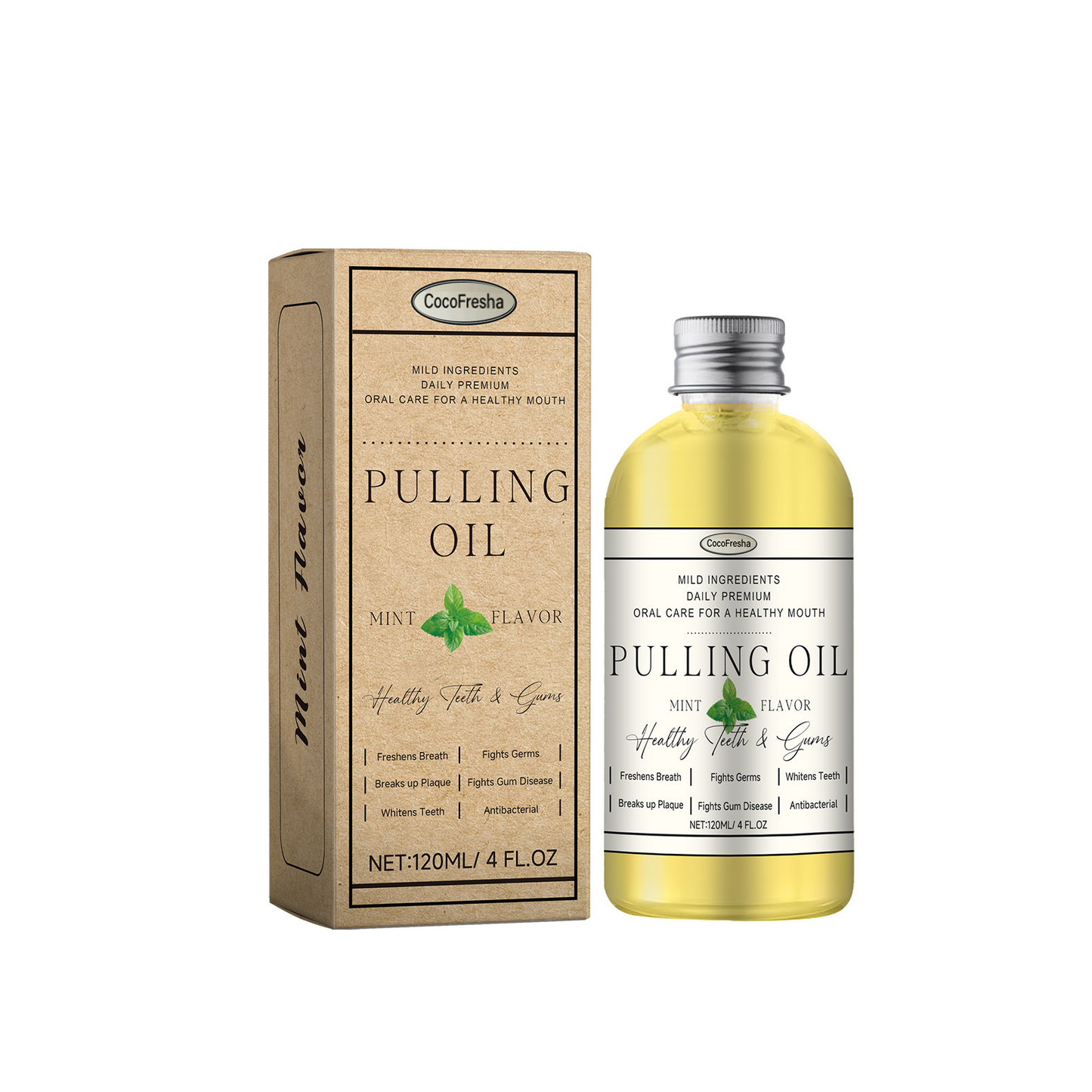 POWERFUL ORGANIC COCONUT PULLING OIL