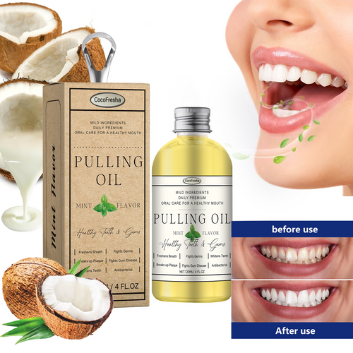 POWERFUL ORGANIC COCONUT PULLING OIL